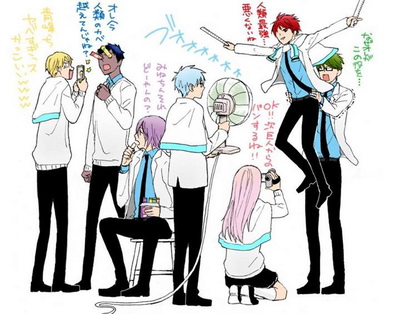 [Knb] Kiseki No Sedai - Behind The Scene